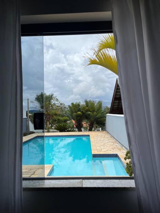 Casa Com Piscina Em Condominio Fechado Aguas de Lindoia Exterior photo